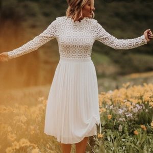 Ivy City White Arabella Dress